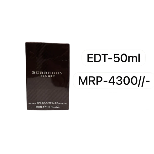Burberry Classic For M Edt 50ml – Authentic Burberry Eau de Toilette | Wholesale Bulk Supply | 50ml Genuine Fragrance