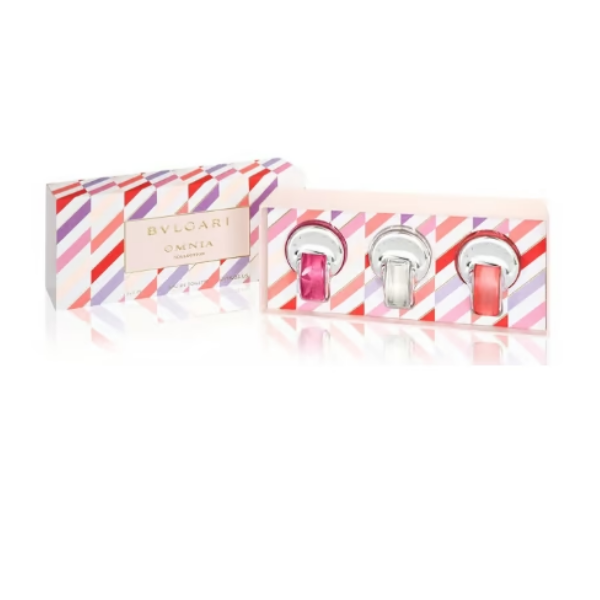 Bvlgari Omnia Coll.(Crst+Ops+Crl)5ml*3 – Authentic Bvlgari Fragrance 5ml for Women | Wholesale Bulk Supply India | Genuine Designer Fragrance