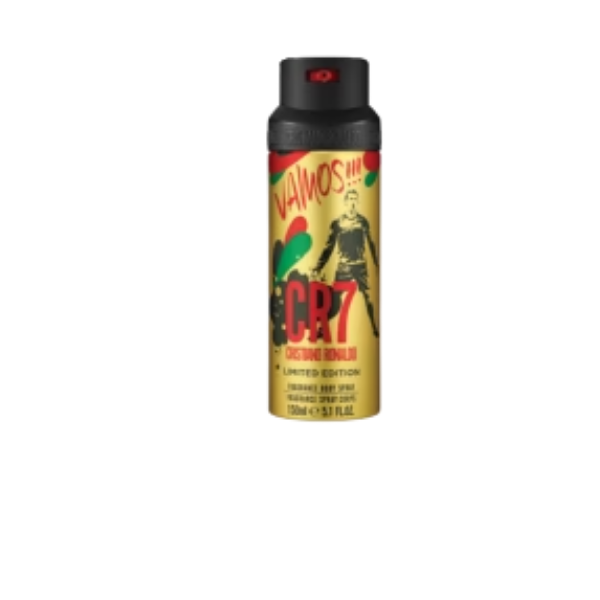 CR7 Vamos M Deo 150ml 150ml – Authentic CR7 Deodorant Body Spray for Men | Wholesale Bulk Supply India | Genuine Branded Deo