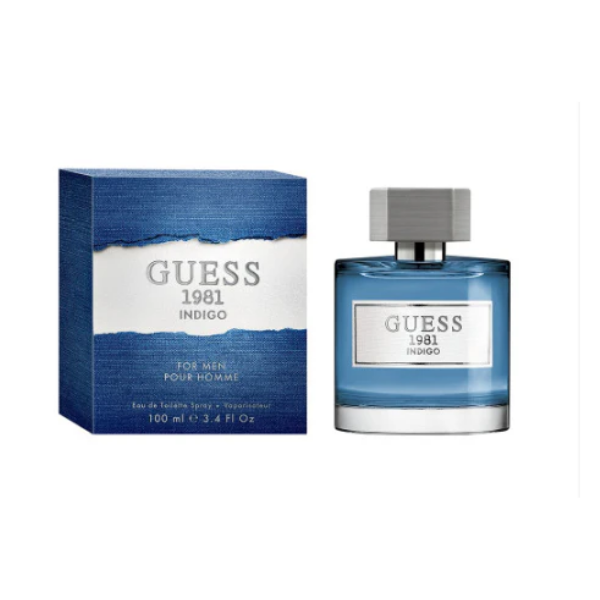 Guess 1981 Indigo M EDT 100ml – Authentic Guess Eau de Toilette 100ml for Men | Wholesale Bulk Supply India | Genuine Designer Fragrance