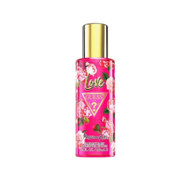 Guess Lov Pasion Kiss Frag Mist 250ml – Authentic Guess Body Mist 250ml for Women | Wholesale Bulk Supply India | Genuine Designer Fragrance