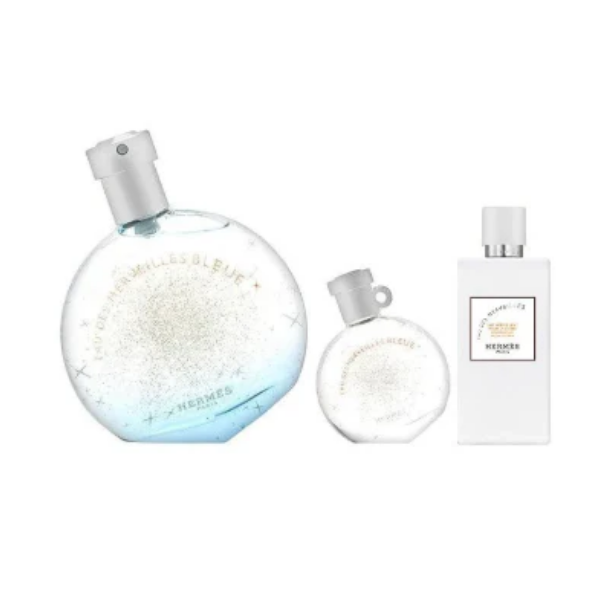 Hermes E D Mervl Bleu(EDT50+7.5+BL40) – Authentic Hermes Eau de Toilette Unisex | Wholesale Bulk Supply India | Genuine Designer Fragrance