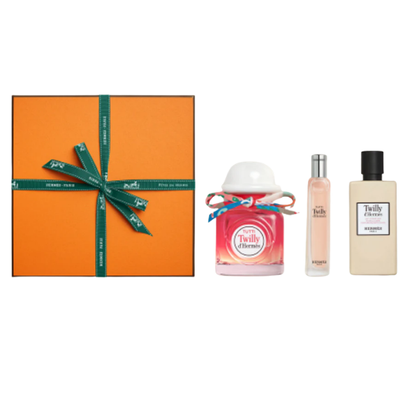Hermes Twilly Set (Edp85+15+BL80) – Authentic Hermes Eau de Parfum for Women | Wholesale Bulk Supply India | Genuine Designer Fragrance