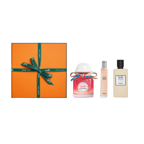 Hermes Twilly Set (Edp85+7.5+BL80) – Authentic Hermes Eau de Parfum for Women | Wholesale Bulk Supply India | Genuine Designer Fragrance