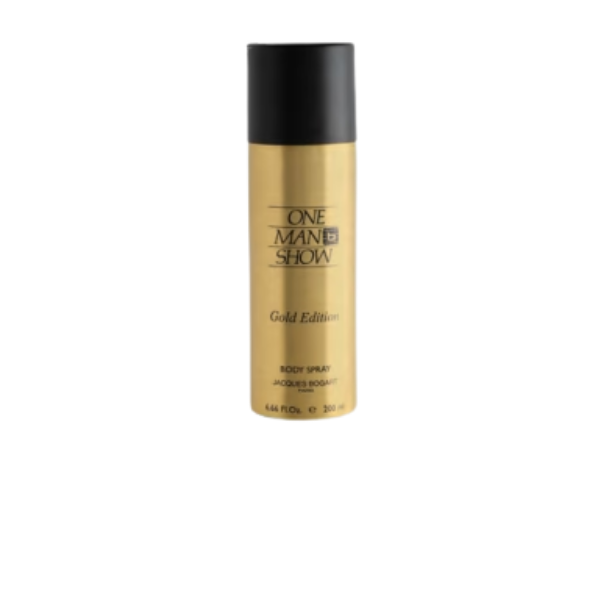 Bogart One Man Show Gold M Deo 200ML 200ML – Authentic Jacques Bogart Deodorant Body Spray for Men | Wholesale Bulk Supply India | Genuine Branded Deo