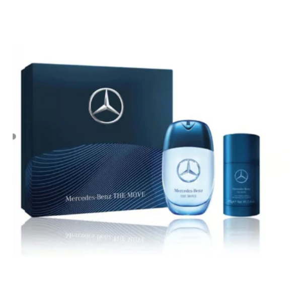 Mercedes Benz The Move Set(Edt100+DS75) – Authentic Mercedes Benz Eau de Toilette Unisex | Wholesale Bulk Supply India | Genuine Designer Fragrance