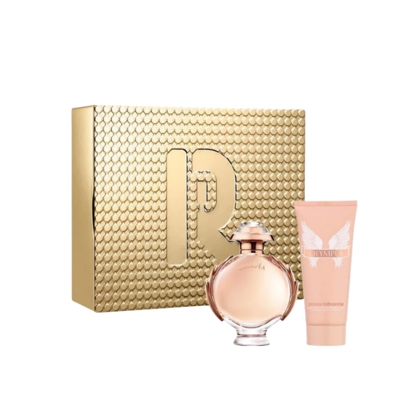 Paco Rabanne Olympea Set (EDP80+BL100) – Authentic Paco Rabanne Eau de Parfum for Women | Wholesale Bulk Supply India | Genuine Designer Fragrance