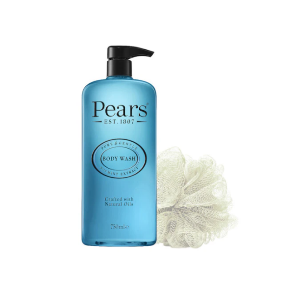 Pears Mint Extracts Body Wash 750ml 750ml – Authentic Pears Body Care for All Hair Types | Wholesale Bulk Supply India | Professional Hair Care