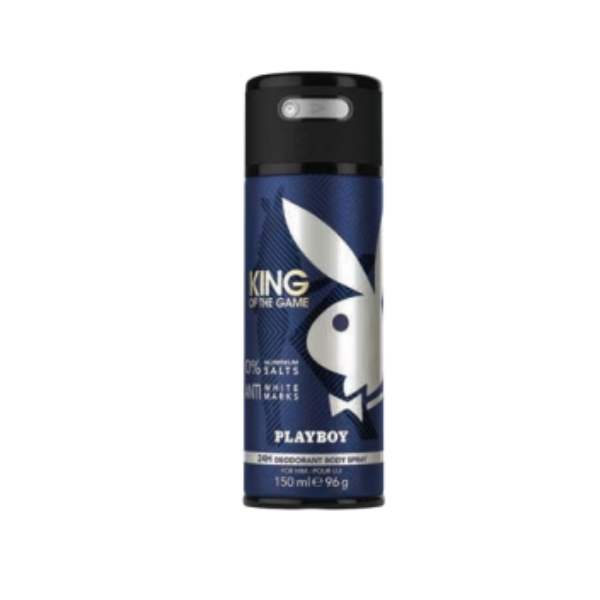 Playboy King M Deo 150ml 150ml – Authentic Playboy Deodorant Body Spray for Men | Wholesale Bulk Supply India | Genuine Branded Fragrance