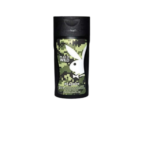 Playboy Wild M S/G 250ml 250ml – Authentic Playboy Shower Gel | Wholesale Bulk Supply India | Genuine Playboy Product