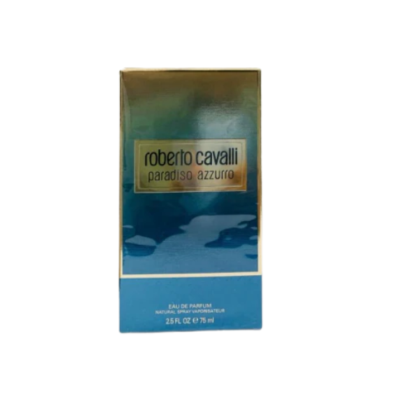 Roberto Cavalli Prdso Azzurro Edp 75ml – Authentic Roberto Cavalli Eau de Parfum 75ml Unisex | Wholesale Bulk Supply India | Genuine Designer Fragrance
