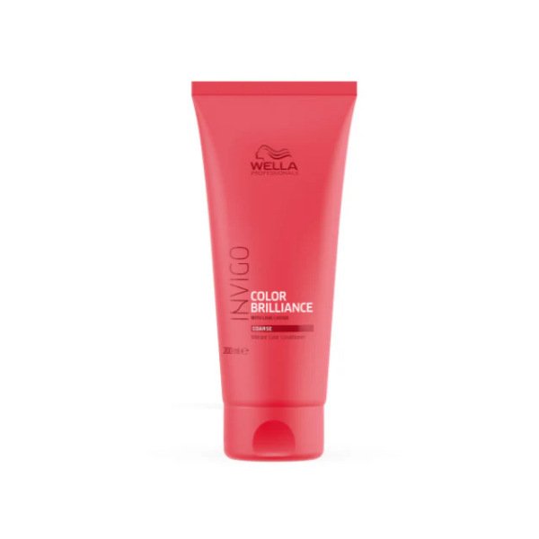 Wella Professionals Invigo Color Brilliance Conditioner For Coarse Hair 200 ml 200ml – Authentic Wella Professionals Conditioner for Colour-Treated Hair | Wholesale Bulk Supply India | Professional Hair Care