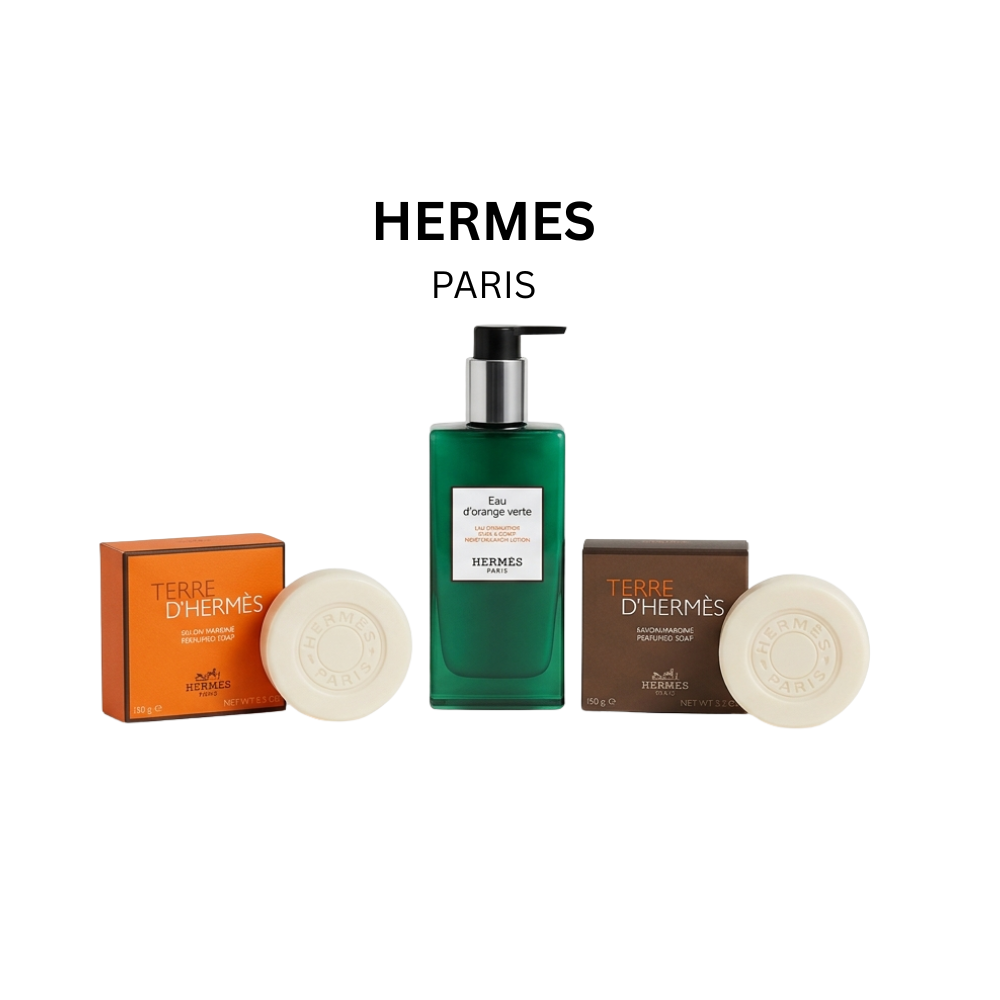 Hermes Soap and Lotion