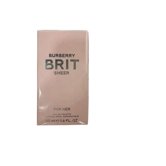 Burberry Brit Sheer W Edt 50ml – Authentic Burberry Eau de Toilette | Wholesale Bulk Supply | 50ml Genuine Fragrance