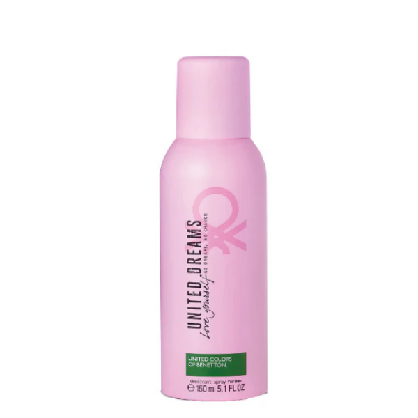 Benetton Untd Drms Love Ysl DEO 150ml 150ml – Authentic Benetton Deodorant Body Spray for Women | Wholesale Bulk Supply India | Genuine Branded Deo