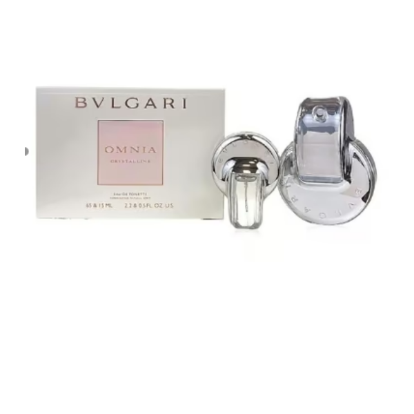 Bvlgari Omnia Crystaline Set(Edt 65+15ml) – Authentic Bvlgari Eau de Toilette 15ml for Women | Wholesale Bulk Supply India | Genuine Designer Fragrance