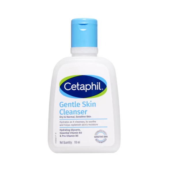 Cetaphil Gentle Skin Cleanser (118 ml) 118ml – Authentic Cetaphil Face Cleanser | Wholesale Bulk Supply India | Genuine Cetaphil Product