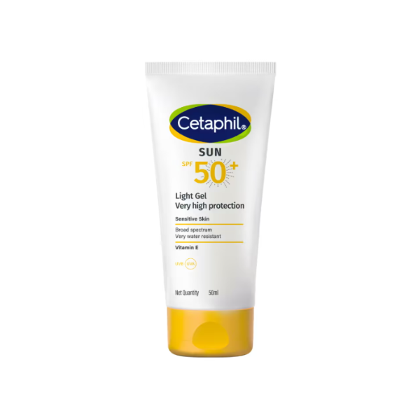 Cetaphil Sun Light Gel SPF50+ (50ml) 50ml – Authentic Cetaphil Sunscreen Gel | Wholesale Bulk Supply India | Genuine Cetaphil Product