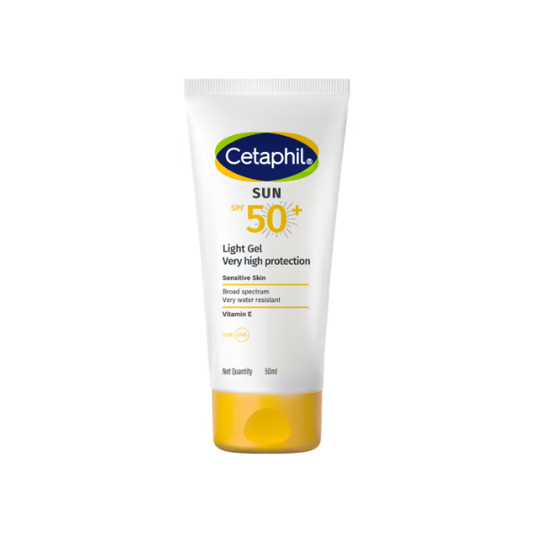 Cetaphil Sun Light Gel SPF50+ (50ml) 50ml – Authentic Cetaphil Sunscreen Gel | Wholesale Bulk Supply India | Genuine Cetaphil Product