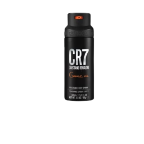 CR7 Game On M Deo 150ml 150ml – Authentic CR7 Deodorant Body Spray for Men | Wholesale Bulk Supply India | Genuine Branded Deo