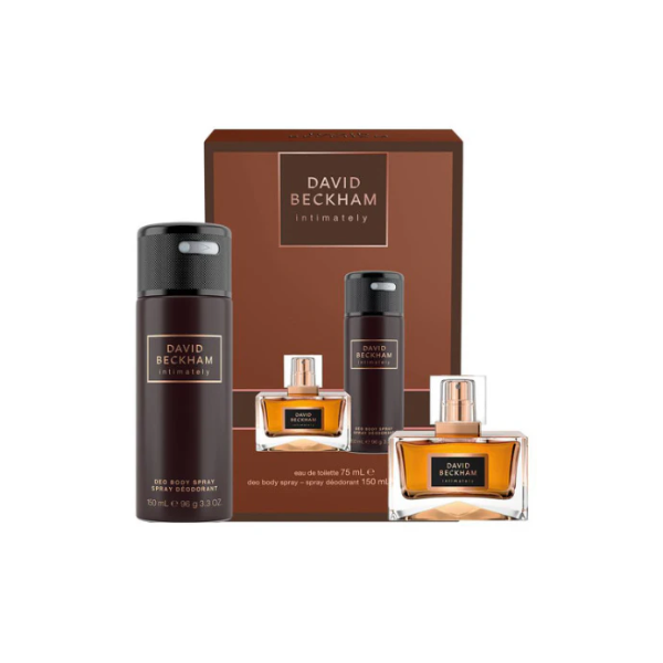 David Beckham Intimately Set(Edt75ml+Deo150ml) – Authentic David Beckham Eau de Toilette 75ml for Men | Wholesale Bulk Supply India | Genuine Designer Fragrance