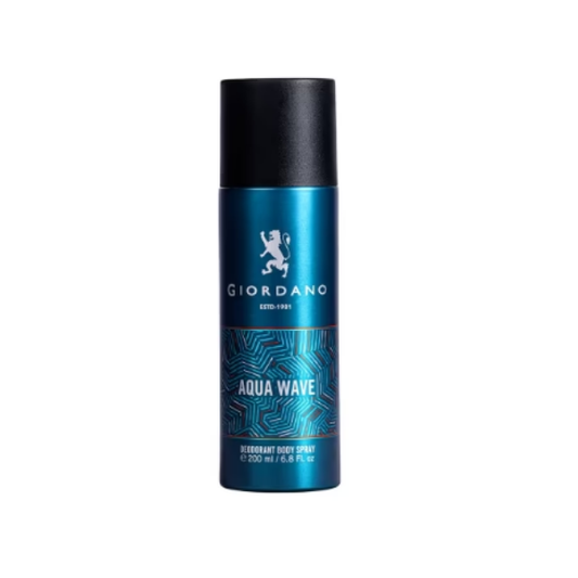 Giordano Aqua Wave Deo 200ml 200ml – Authentic Giordano Deodorant Body Spray for Men | Wholesale Bulk Supply India | Genuine Branded Deo