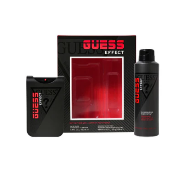 Guess Effect Set (EDT100+Deo170g) – Authentic Guess Eau de Toilette 170g for Men | Wholesale Bulk Supply India | Genuine Designer Fragrance