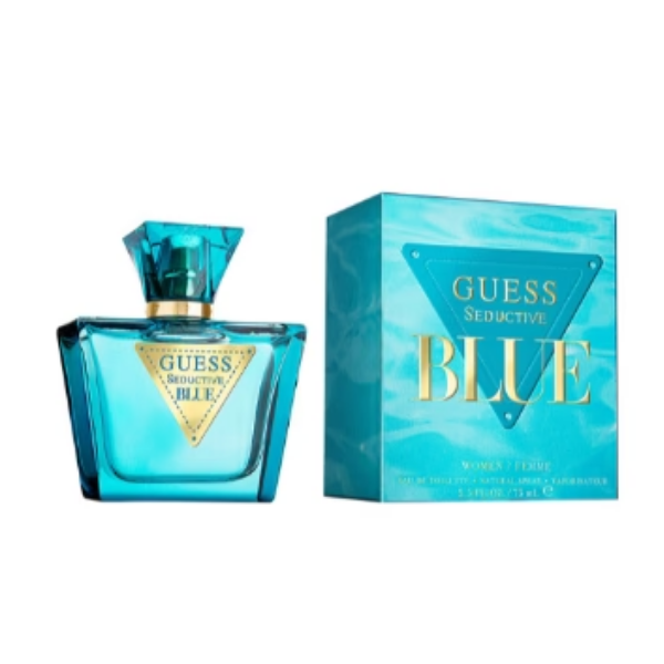 Guess Seductive Blue For W Edt 75ml – Authentic Guess Eau de Toilette 75ml for Women | Wholesale Bulk Supply India | Genuine Designer Fragrance