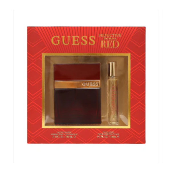 Guess Seductive Red M(EDT100+15) – Authentic Guess Eau de Toilette for Men | Wholesale Bulk Supply India | Genuine Designer Fragrance