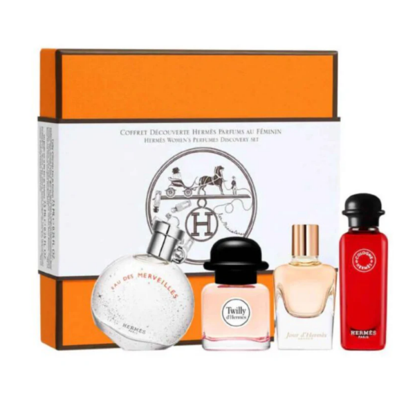 Hermes Mini Kit 7.5*4(TW+JDH+EDM+ERE) – Authentic Hermes Fragrance Unisex | Wholesale Bulk Supply India | Genuine Designer Fragrance