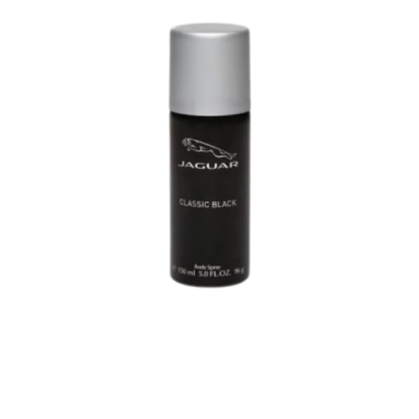 Jaguar Classic Black M Deo 150ML 150ML – Authentic Jaguar Deodorant Body Spray for Men | Wholesale Bulk Supply India | Genuine Branded Deo