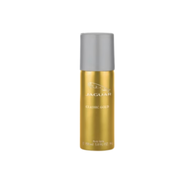 Jaguar Classic Gold M Deo 150ML 150ML – Authentic Jaguar Deodorant Body Spray for Men | Wholesale Bulk Supply India | Genuine Branded Deo