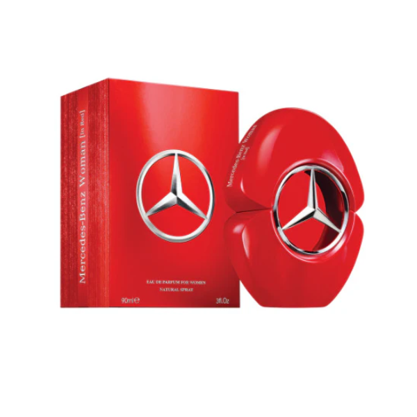 Mercedes Benz Woman Red EDP 90ml – Authentic Mercedes Benz Eau de Parfum 90ml for Women | Wholesale Bulk Supply India | Genuine Designer Fragrance