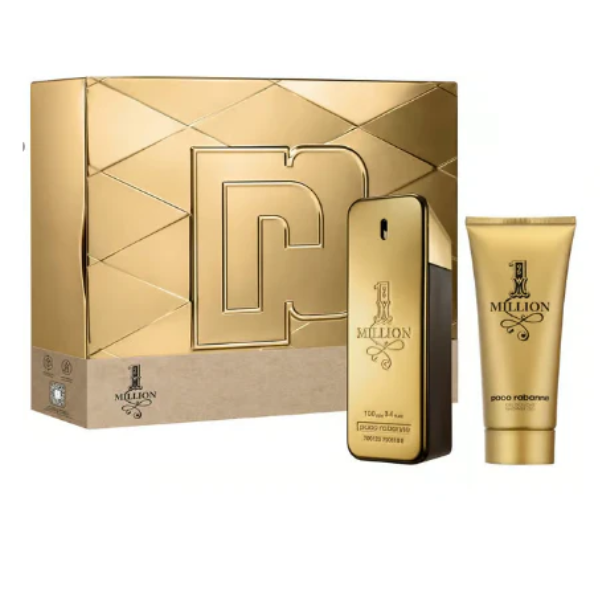 Paco Rabanne 1 Million(EDT100+SG100) – Authentic Paco Rabanne Eau de Toilette for Men | Wholesale Bulk Supply India | Genuine Designer Fragrance