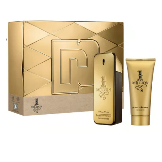 Paco Rabanne 1 Million(EDT100+SG100) – Authentic Paco Rabanne Eau de Toilette for Men | Wholesale Bulk Supply India | Genuine Designer Fragrance