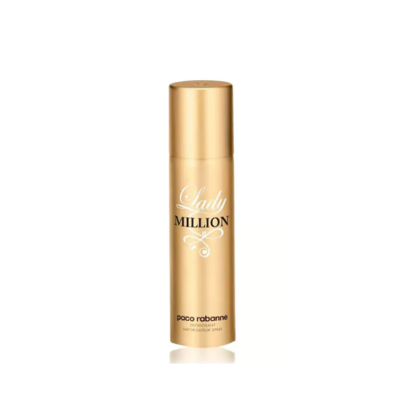 Paco Rabanne Lady Million Deo 150ml – Authentic Paco Rabanne Deodorant 150ml for Women | Wholesale Bulk Supply India | Genuine Designer Fragrance
