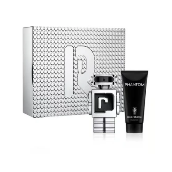 Paco Rabanne Phantom Set (EDT100+SG100) – Authentic Paco Rabanne Eau de Toilette for Men | Wholesale Bulk Supply India | Genuine Designer Fragrance