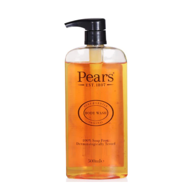 Pears Natural Oils Body Wash 500ml 500ml – Authentic Pears Body Care for All Hair Types | Wholesale Bulk Supply India | Professional Hair Care
