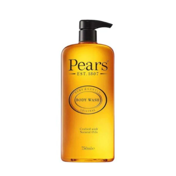 Pears Natural Oils Body Wash 750ml 750ml – Authentic Pears Body Care for All Hair Types | Wholesale Bulk Supply India | Professional Hair Care