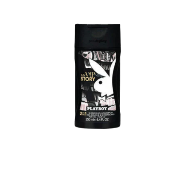 Playboy VIP Story M S/G 250ml 250ml – Authentic Playboy Shower Gel | Wholesale Bulk Supply India | Genuine Playboy Product