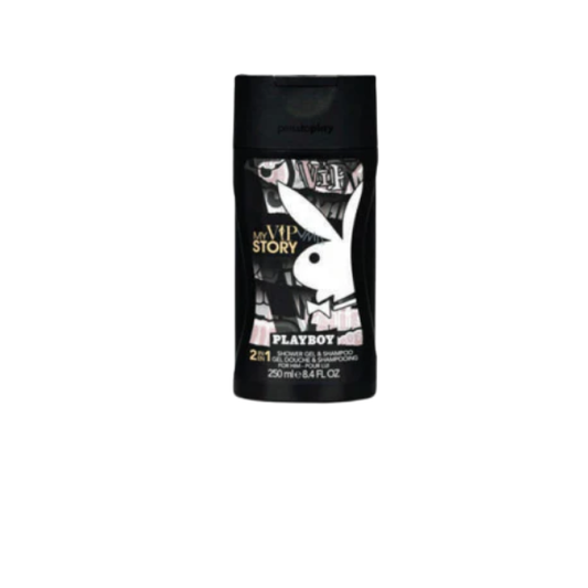 Playboy VIP Story M S/G 250ml 250ml – Authentic Playboy Shower Gel | Wholesale Bulk Supply India | Genuine Playboy Product