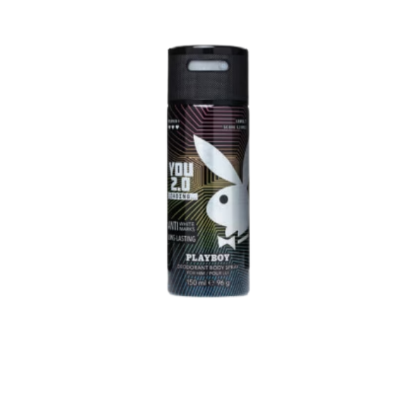 Playboy You 2.0 Loading M Deo 150ml 150ml – Authentic Playboy Deodorant Body Spray for Men | Wholesale Bulk Supply India | Genuine Branded Fragrance