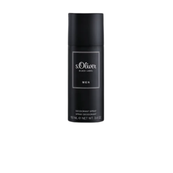 S. Oliver Black Label M Deo 150ml 150ml – Authentic S. Oliver Deodorant Body Spray for Men | Wholesale Bulk Supply India | Genuine Branded Deo