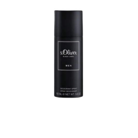 S. Oliver Black Label M Deo 150ml 150ml – Authentic S. Oliver Deodorant Body Spray for Men | Wholesale Bulk Supply India | Genuine Branded Deo