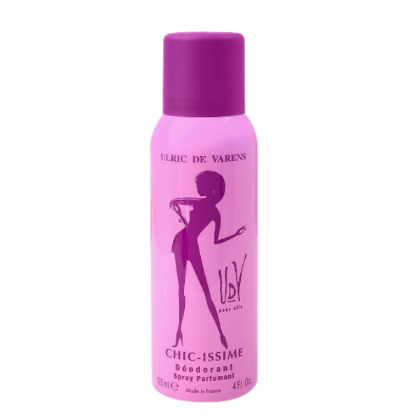 BP UDV ChicIssime W Deo 125ml 125ml – Authentic UDV Deodorant Body Spray for Women | Wholesale Bulk Supply India | Genuine Branded Deo