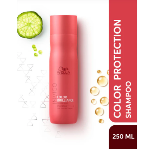 Wella Professionals Unisex INVIGO Color Brilliance Shampoo 250ml 250ml – Authentic Wella Professionals Shampoo for Colour-Treated Hair | Wholesale Bulk Supply India | Professional Hair Care