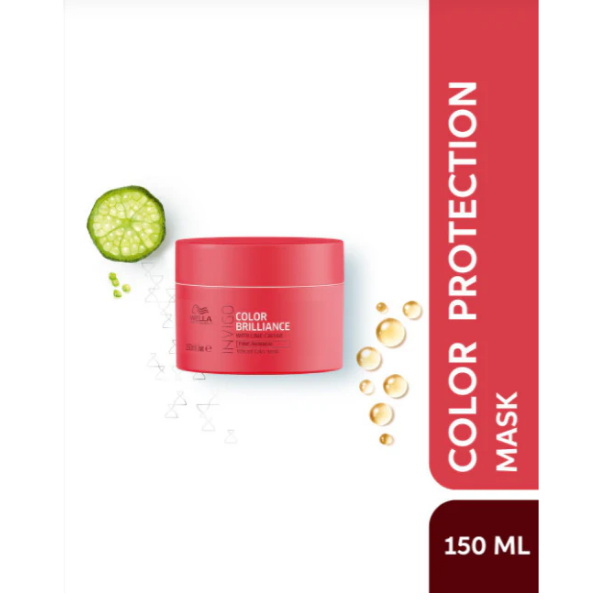 Wella Professionals Unisex Invigo Color Brilliance Vibrant Color Hair Mask 150ml 150ml – Authentic Wella Professionals Hair Mask for Colour-Treated Hair | Wholesale Bulk Supply India | Professional Hair Care